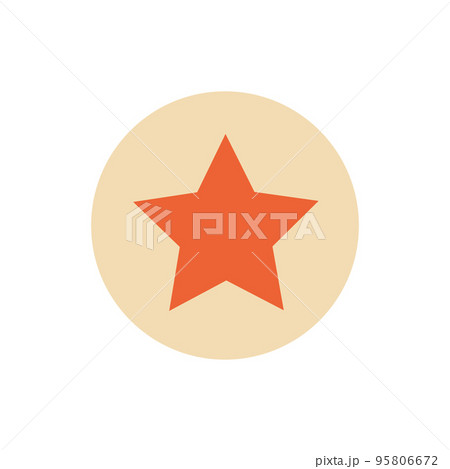 Retro vintage Christmas icon 95806672