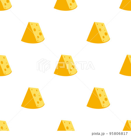 Cheese seamless pattern 95806817