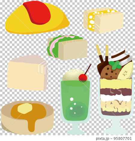 Assortment of family restaurant meals 95807701