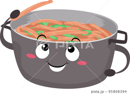 Mascot Prepare Ayahuasca Illustration Mascot Prepare Ayahuasca Illustration 95808394