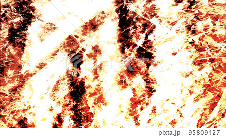 背景素材　バックグラウンド　4k　テクスチャー　黒　ブラック　black　オレンジ　黄金色 95809427