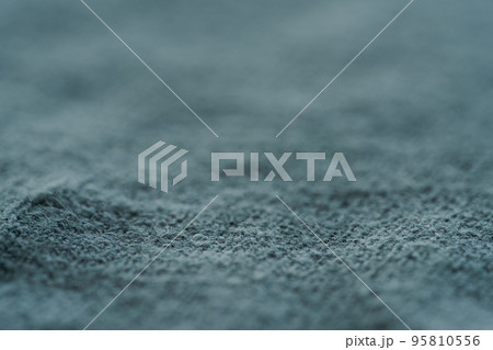 closeup of blue mixed linen cotton natural fabric closeup of blue mixed linen cotton natural fabric 95810556