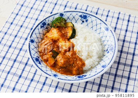 インドカリー ベジタブルカレー カレー チキンカレー カレーライス インドカリー ベジタブルカレー カレー チキンカレー カレーライス 95811895