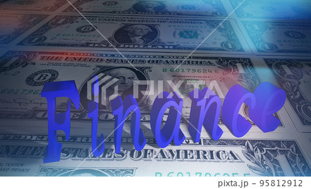 経済タイトル(Finance)3D 経済タイトル(Finance)3D 95812912