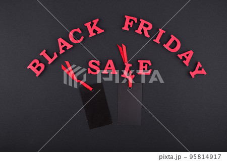 Black friday sale. Shopping concept 95814917