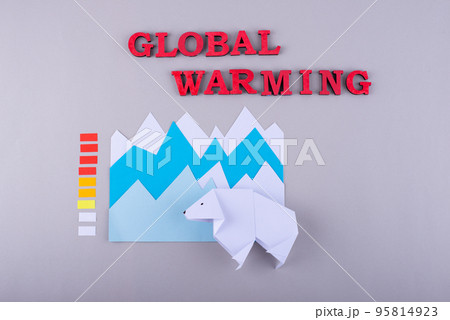 Global warming and climate change concept 95814923