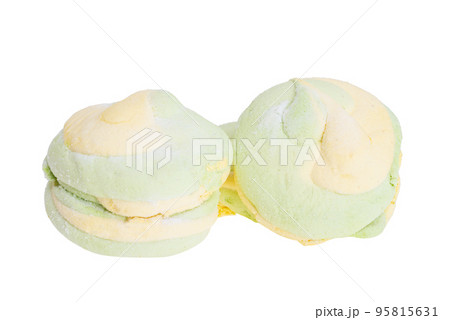 Marshmallow isolated Marshmallow isolated 95815631