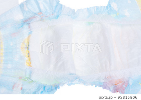 Baby diapers isolated Baby diapers isolated 95815806