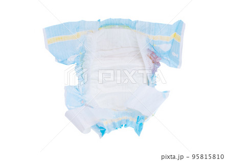 Baby diapers isolated Baby diapers isolated 95815810
