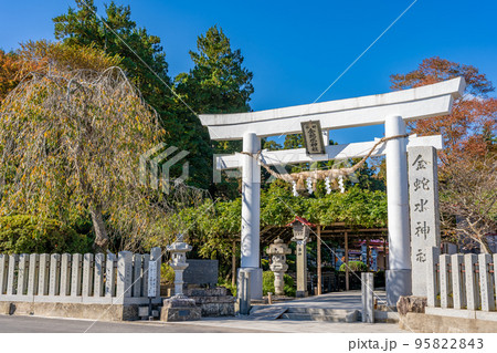 金蛇水神社　鳥居 95822843