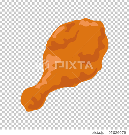 可愛いフライドチキンのイラストセット 95826076