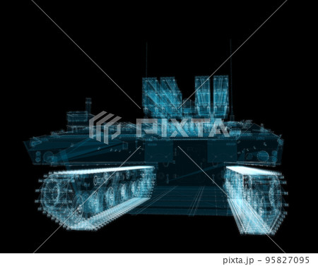 Military track missle system 95827095