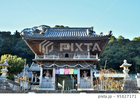 第22番札所 白水山 医王院 平等寺(仁王門)　【徳島県阿南市新野町】 95827171