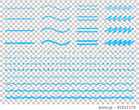 各種線套蠟筆材料 95831579