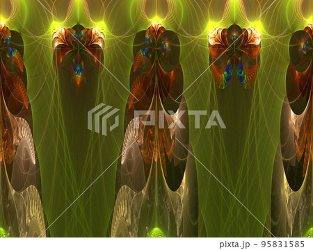 Imaginatory fractal abstract background Image 95831585