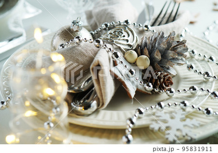 クリスマス・テーブルセッティング 95831911