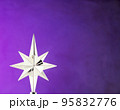 silver Christmas star 95832776