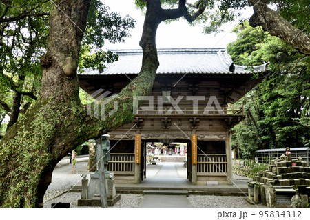 第24番札所 室戸山 明星院 最御崎寺(仁王門)　【高知県室戸市室戸岬町】 95834312