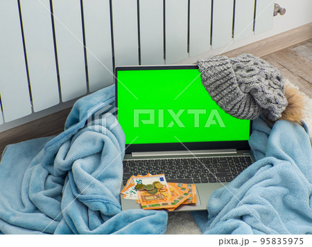 Laptop near the battery 95835975
