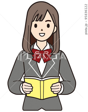 人物 イラスト 女子学生 人物 イラスト 女子学生 95836122