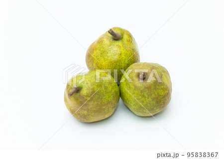 洋梨　白バック 95838367