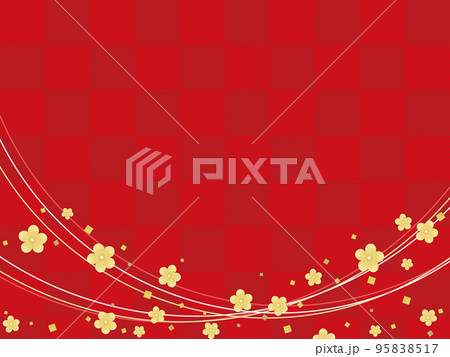 梅 和風背景素材 梅 和風背景素材 95838517