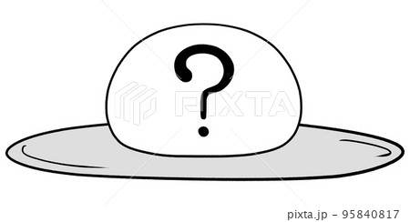 なにかがついたお皿