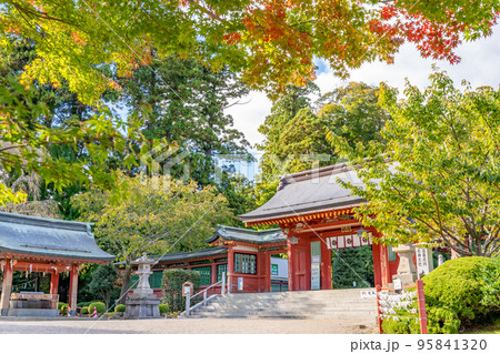 塩釜神社　志波彦神社　秋　紅葉 95841320