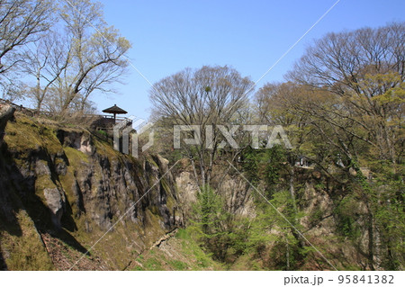 小諸城址水の手展望台の風景 小諸城址水の手展望台の風景 95841382