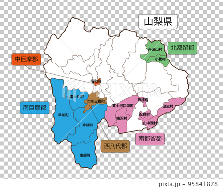 山梨縣各縣 山梨縣各縣 95841878