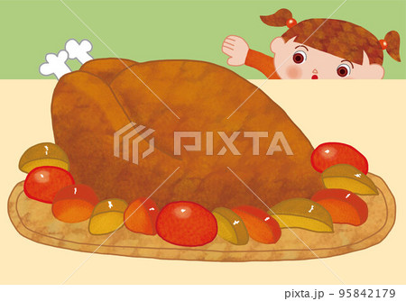 鳥の丸焼き 子供 鳥の丸焼き 子供 95842179