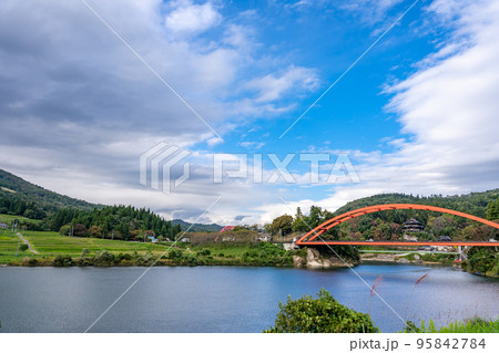瑞光寺橋　只見川　福満虚空蔵菩薩圓蔵寺 95842784