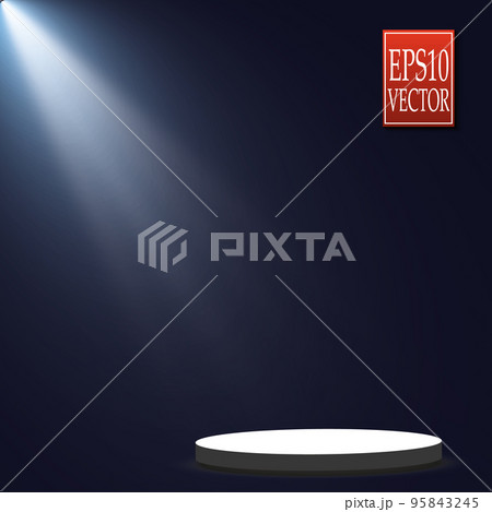 Vector Spotlights. Scene. Light Effects. Glow light effect Vector Spotlights. Scene. Light Effects. Glow light effect 95843245