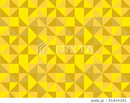 黄色の幾何学パターン 95844365
