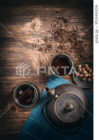 Asian tea set Asian tea set 95846006