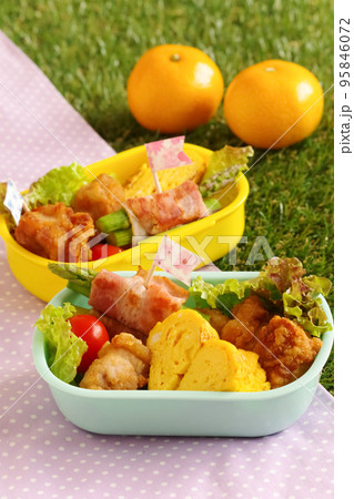 遠足・行楽の手作りお弁当 遠足・行楽の手作りお弁当 95846072