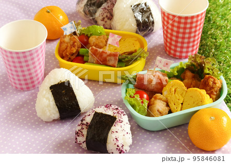 遠足・行楽の手作りお弁当 遠足・行楽の手作りお弁当 95846081