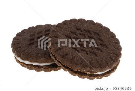 double cookie isolated double cookie isolated 95846239