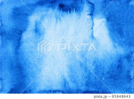 Watercolor old deep blue and white background with space for text Watercolor old deep blue and white background with space for text 95848643