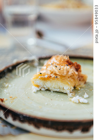 Greek Fried Cheese, Saganaki Greek Fried Cheese, Saganaki 95849033