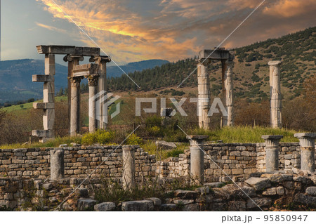 The ancient city of Aphrodisias. Archaeological and historical sites of modern Turkey The ancient city of Aphrodisias. Archaeological and historical sites of modern Turkey 95850947