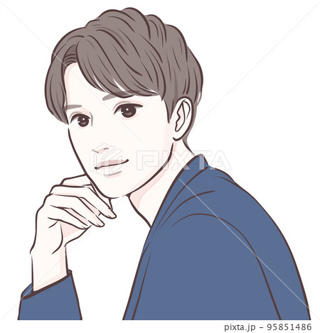 男性のイラスト素材 95851486