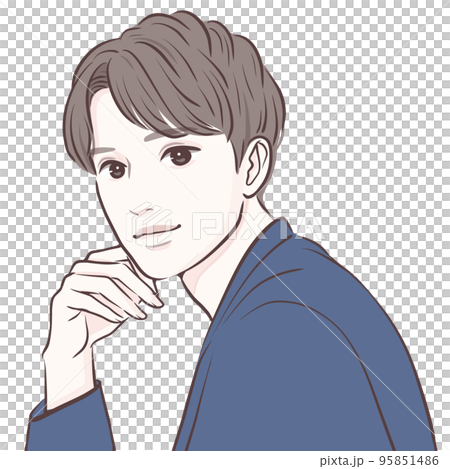 男性のイラスト素材 95851486