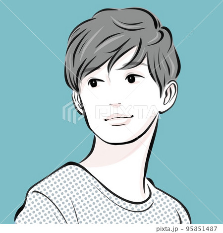 男性のイラスト素材 95851487