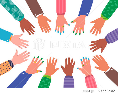 hands together clipart