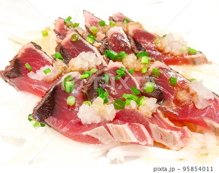 炭焼きかつおのねぎポン酢 95854011