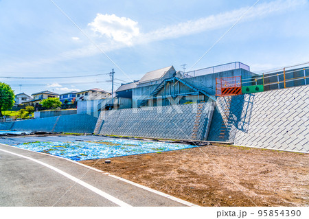 高台の造成地から見る市街風景 高台の造成地から見る市街風景 95854390