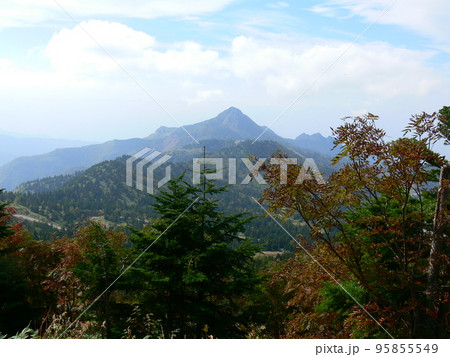 群馬県吾妻郡  長野県下高井郡　志賀高原横手山 上信越高原国立公園　スキー場　平成19年10月撮影 95855549