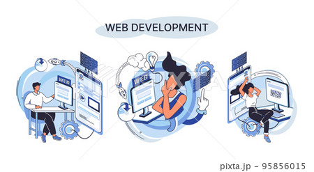Web development, coding and programming. Creation digital Software mobile, desktop platforms Web development, coding and programming. Creation digital Software mobile, desktop platforms 95856015