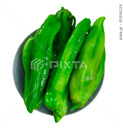 Green peppers, cooking ingredients Green peppers, cooking ingredients 95856224
